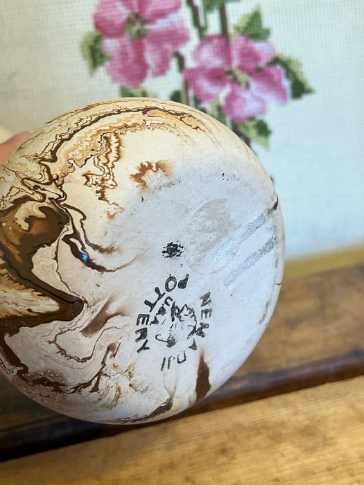 Antique Nemadji mid Century Modern Art Pottery Vase