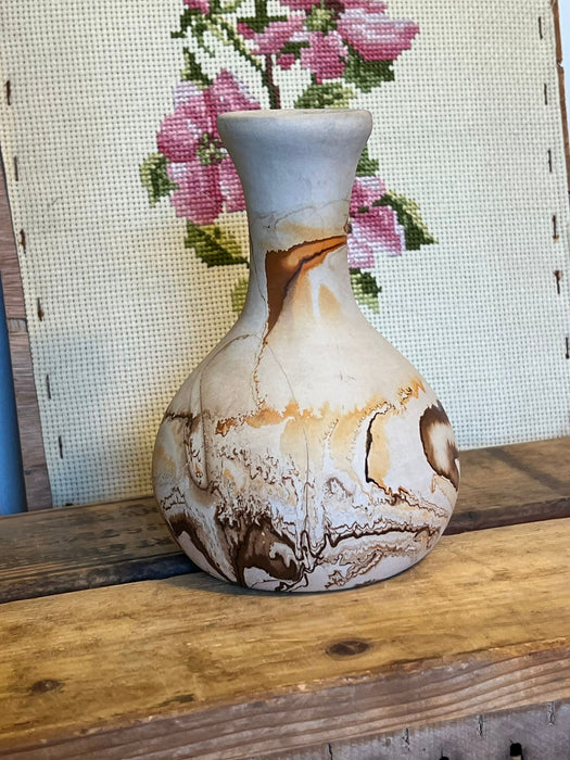Antique Nemadji mid Century Modern Art Pottery Vase