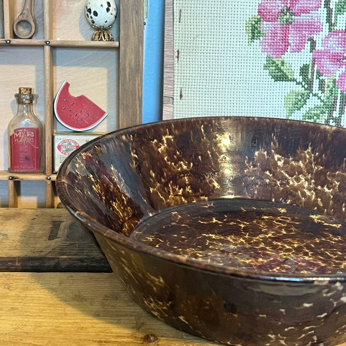 Antique Rockingham pottery late 19th century (Available by Online Purchase Only)