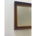 Antique Style Wall Mirror With Wood Frame.