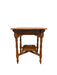 Antique Victorian Era Oak Occasion Side Table or Entryway Accent Table, Late 19th Century