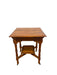 Antique Victorian Era Oak Occasion Side Table or Entryway Accent Table, Late 19th Century