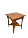 Antique Victorian Era Oak Occasion Side Table or Entryway Accent Table, Late 19th Century