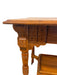 Antique Victorian Era Oak Occasion Side Table or Entryway Accent Table, Late 19th Century