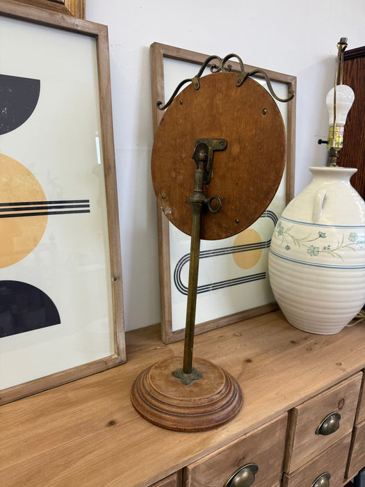 Antique Victorian Style Wooden tilting Vanity Mirror