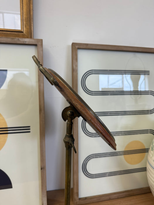 Antique Victorian Style Wooden tilting Vanity Mirror