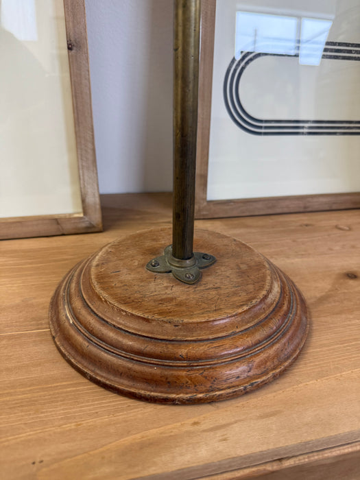 Antique Victorian Style Wooden tilting Vanity Mirror