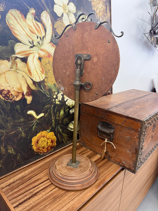 Antique Victorian Style Wooden tilting Vanity Mirror