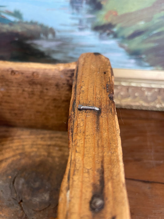 Handcrafted Primitive Dovetail Wooden Storage Box