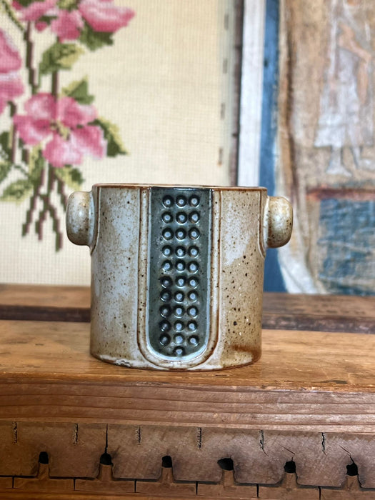 Retro pottery small unique Planter. (Available by Online Purchase Only)