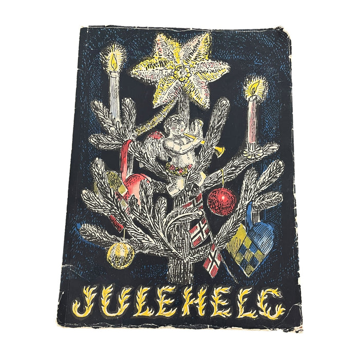 1949 "Julehelg" Norwegian Christmas Annual Illustrated Holiday Book