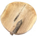 Brand New Solid Teak Wood Slab Accent Table or Plant Stand