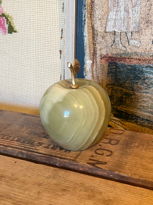 Vintage Mid Century Modern Apple Sculpture