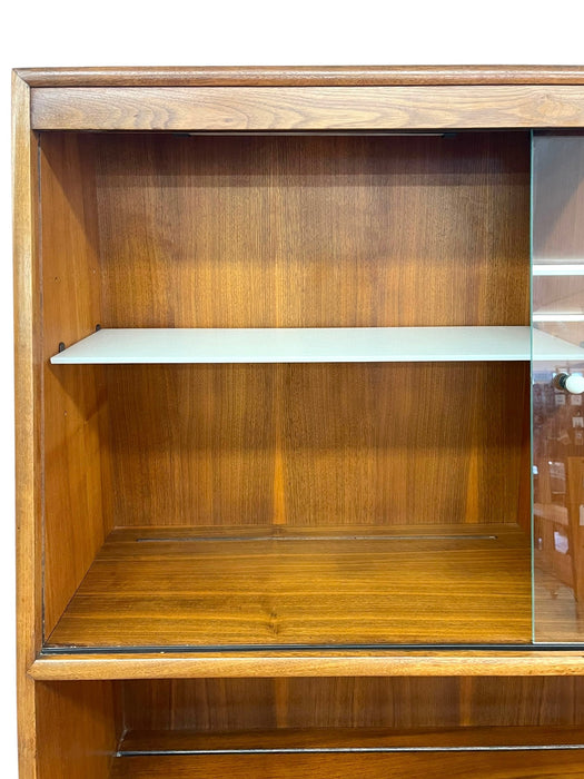 Vintage Mid Century Modern Kipp Stewart for Drexel Declaration China Cabinet Hutch.(Available by online purchase only)