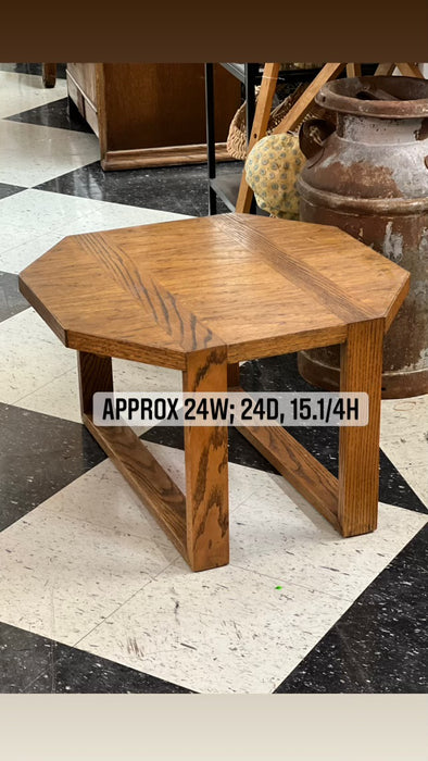 Vintage Mid Century Modern style wood Table.