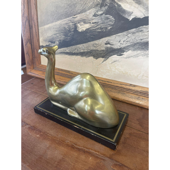 Vintage Camel Figurine Mid Century Modern Decor