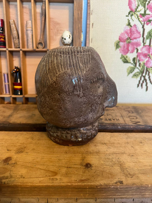 Signed Vintage Primitive Bust