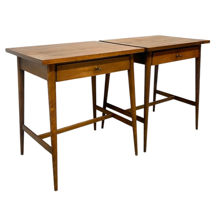 Vintage Mid Century Modern End Table Set by Paul McCobb for Planner Group