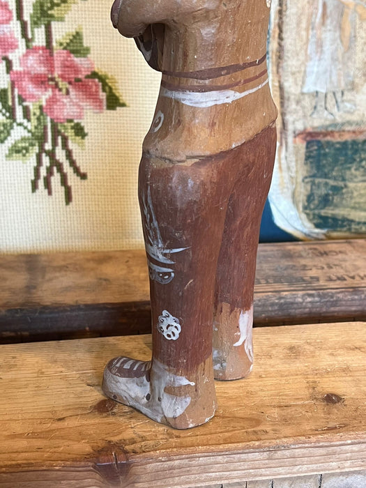 Vintage Handmade Pottery Musician Single Candle Holder(online purchase only)