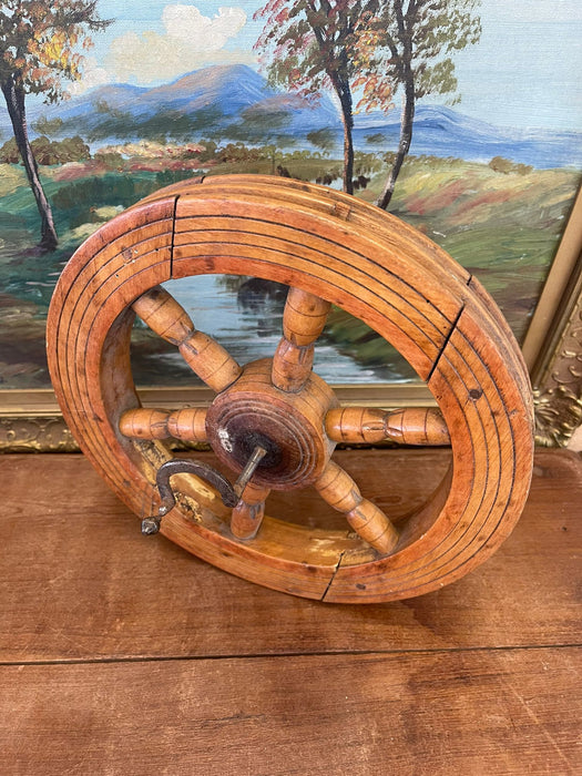 Possibly Antique Wooden Spinning Wheel. ( online purchase only )