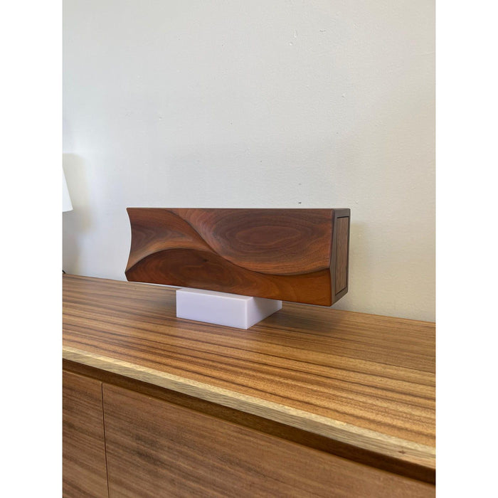 Vintage Decorative Signed Wood Carved Wall Art Gallery Piece.