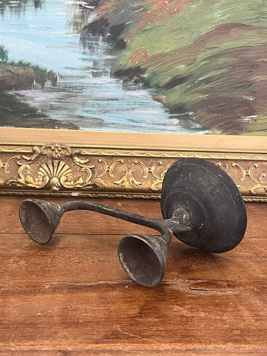 Vintage possibly brass unique style decorative oil Lamp