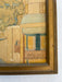 Framed 1922 Watercolor Cityscape of Cairo by O. Sandez - Orientalist Architectural Painting