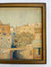 Framed 1922 Watercolor Cityscape of Cairo by O. Sandez - Orientalist Architectural Painting