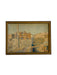 Framed 1922 Watercolor Cityscape of Cairo by O. Sandez - Orientalist Architectural Painting