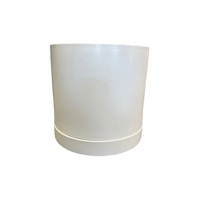 Brand New Ceramic Planter Pot with Drain Tray 12 x 12