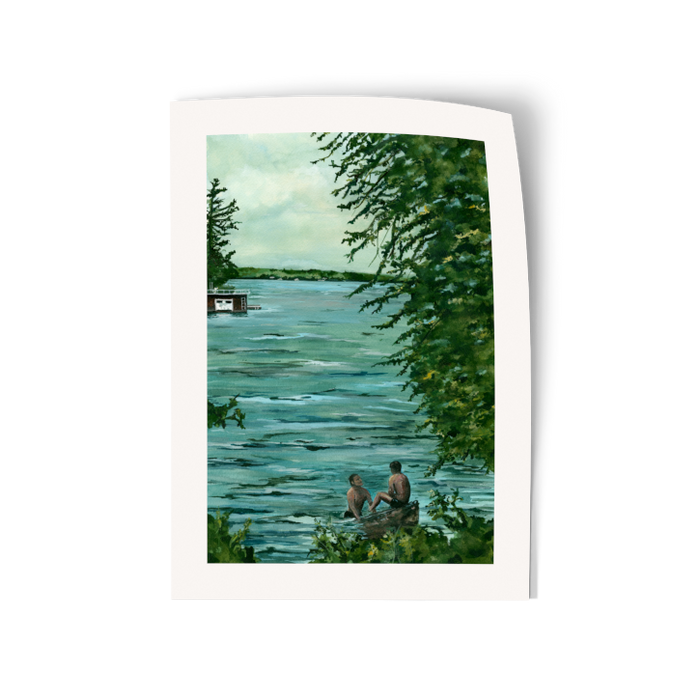 Gimme Kiss | Watercolor Vinyl Sticker