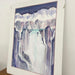 “Glacier” Matted watercolor painting by Marion Adams