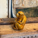 Glazed pottery Chimp ( Online purchase only)