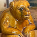 Glazed pottery Chimp ( Online purchase only)