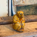 Glazed pottery Chimp ( Online purchase only)