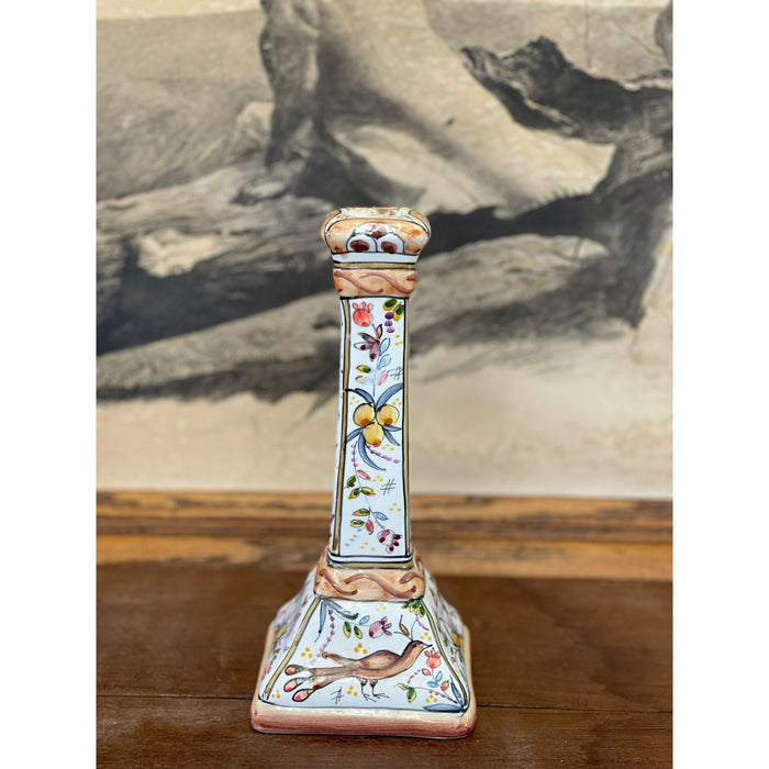 Hand Painted Portuguese Candle Holder