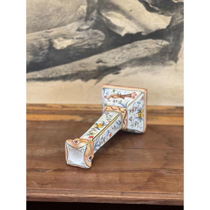 Hand Painted Portuguese Candle Holder