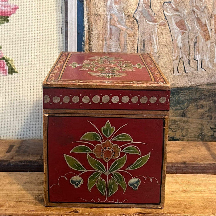 Hand Painted storage Jewelry Box - Made in India (online purchase only)
