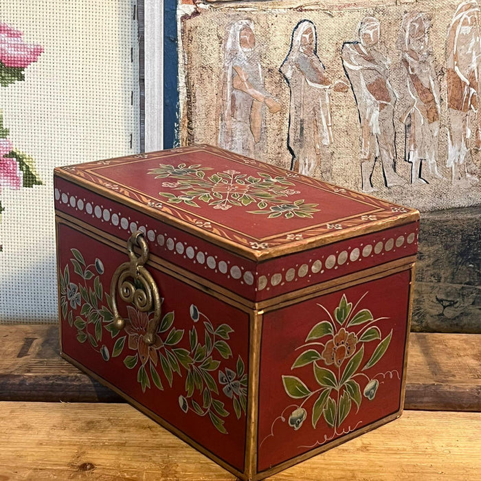 Hand Painted storage Jewelry Box - Made in India (online purchase only)