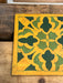 Handmade Mid century Modern Tile made of thick paper like material