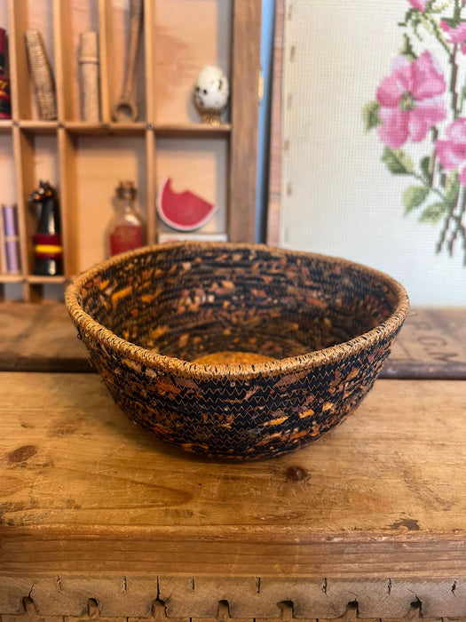 Handmade stitched Fabric Basket