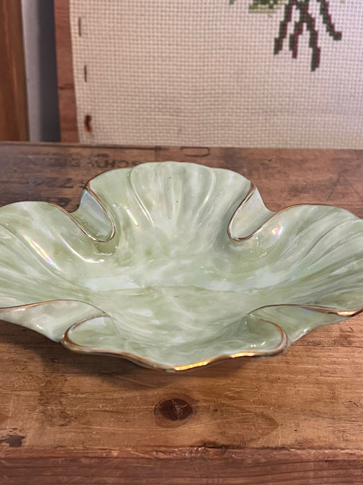 Helen Rose ‘75 Mid Century Modern Style with gold colored accents.