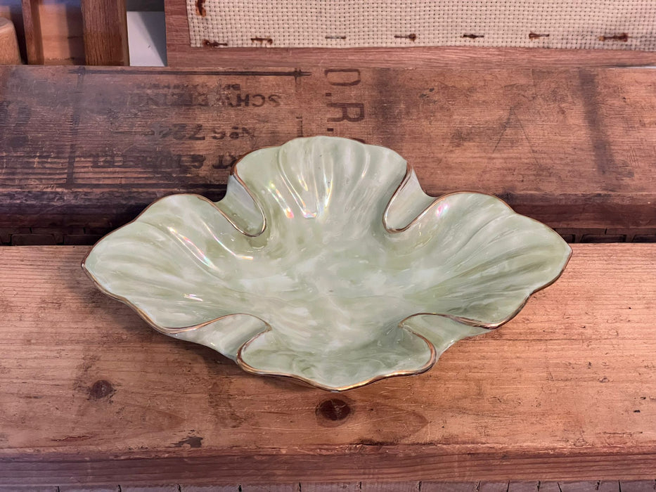 Helen Rose ‘75 Mid Century Modern Style with gold colored accents.