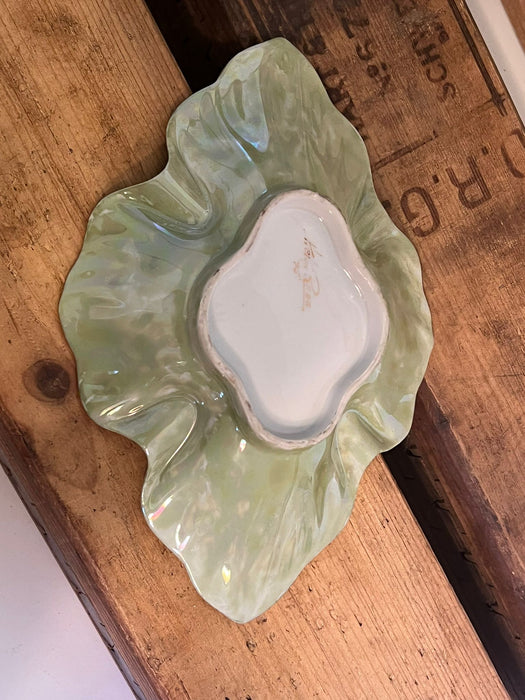 Helen Rose ‘75 Mid Century Modern Style with gold colored accents.