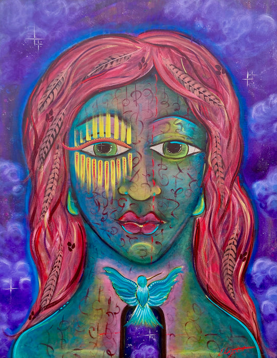 Hope is a Thing with Feathers Art Print