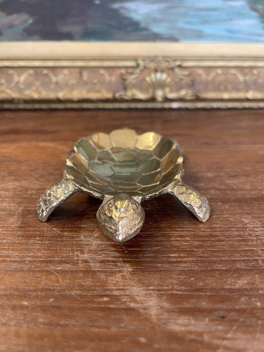 Vintage Turtle Trinket Dish or Ashtray