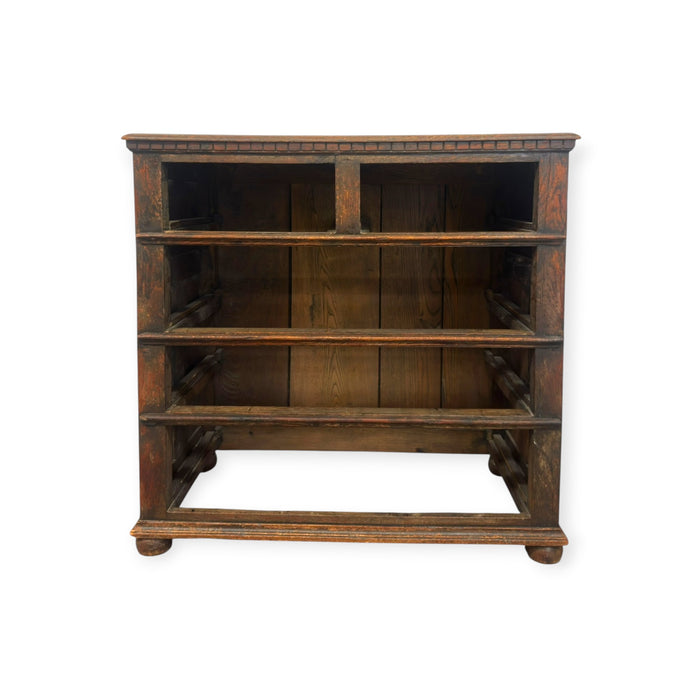 Antique Jacobean Style Carved Oak Dresser Chest of Drawers.( Available by online purchase only )