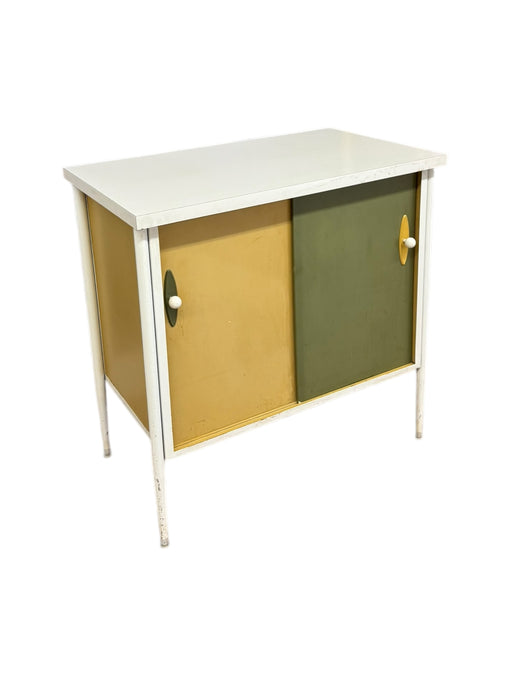 Vintage Mid Century Modern Record Cabinet or Credenza in style of George Nelson