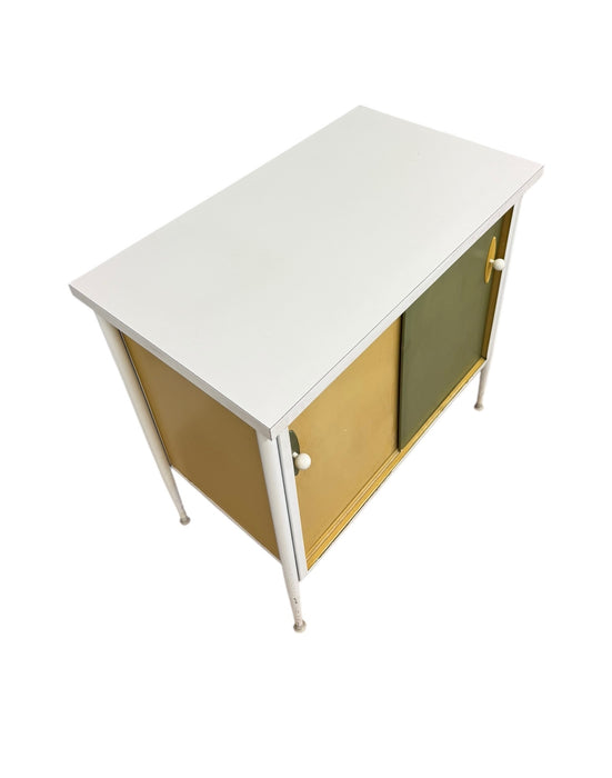 Vintage Mid Century Modern Record Cabinet or Credenza in style of George Nelson