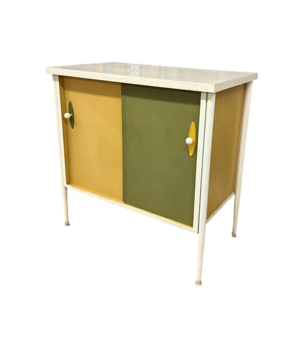 Vintage Mid Century Modern Record Cabinet or Credenza in style of George Nelson